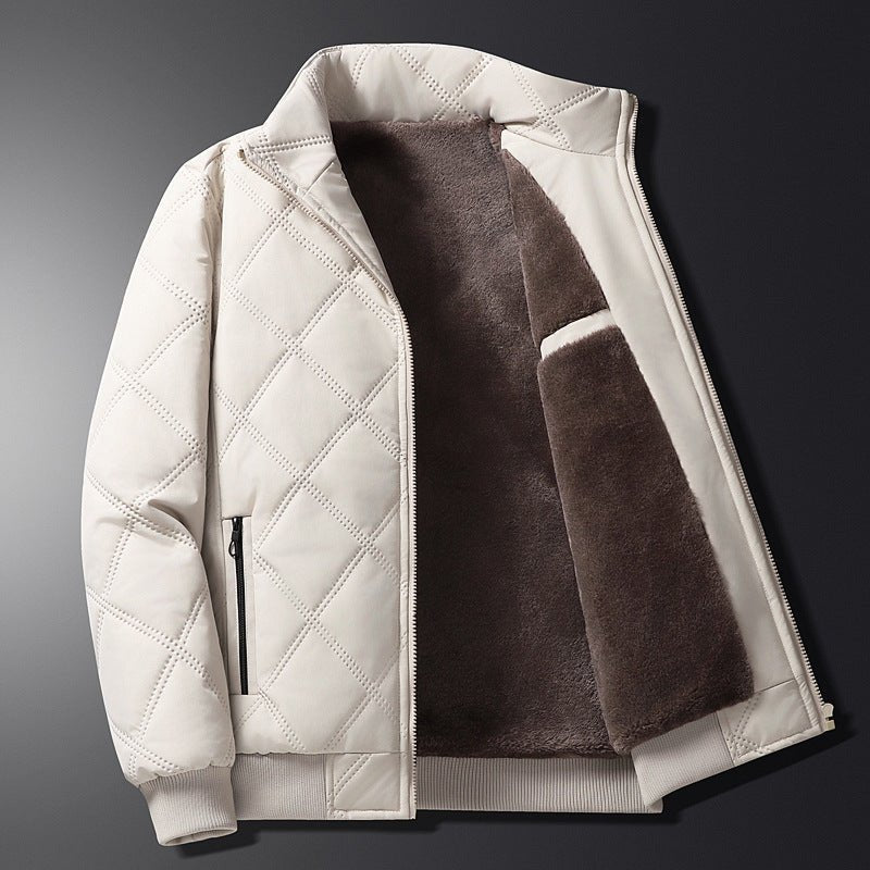 Autumn And Winter Fleece Lined Coat Men - Vital