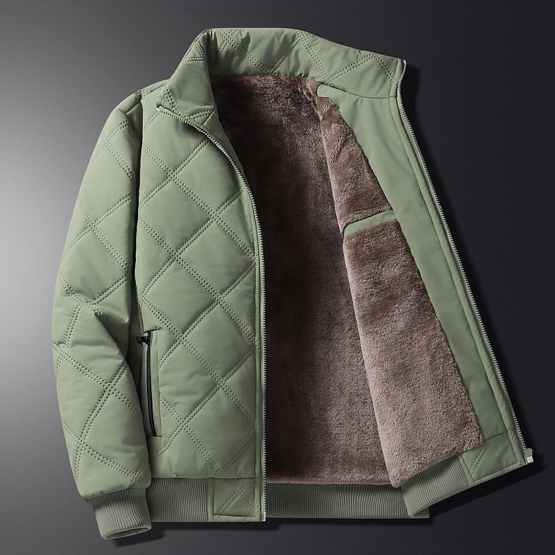 Autumn And Winter Fleece Lined Coat Men - Vital