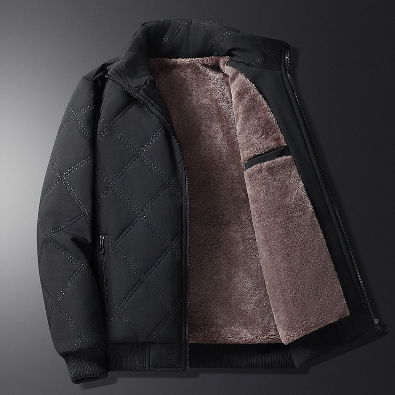 Autumn And Winter Fleece Lined Coat Men - Vital