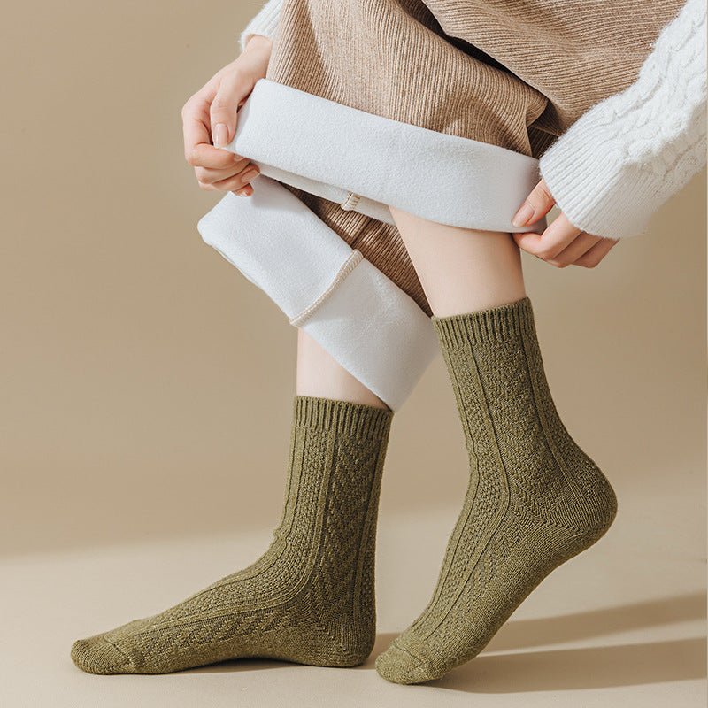 Girl’s Thick Wool Lock Socks - Vital