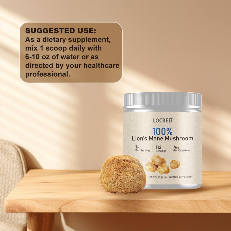 lion's mane mushroom powder - Vital