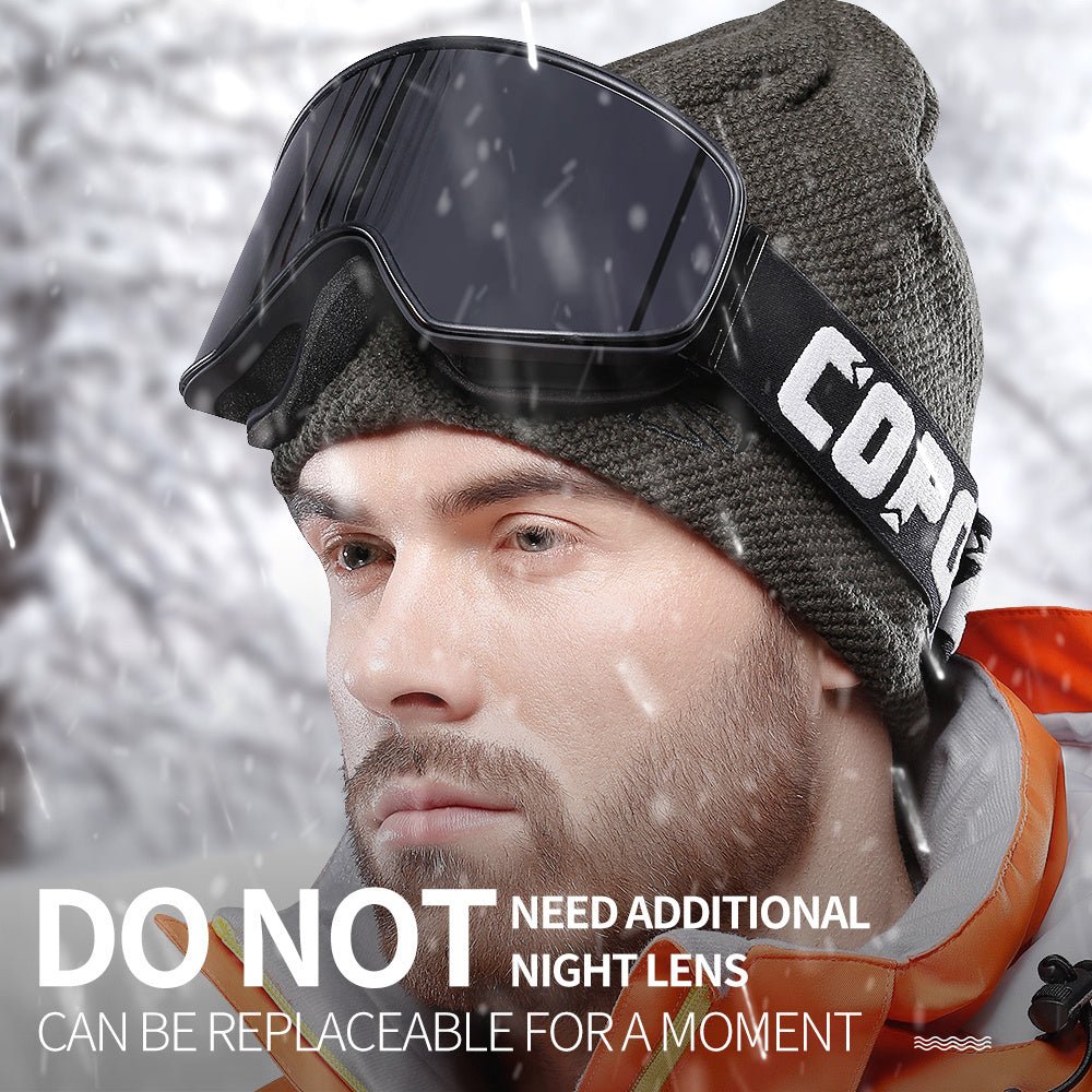 Magnet myopia night vision ski goggles - Vital
