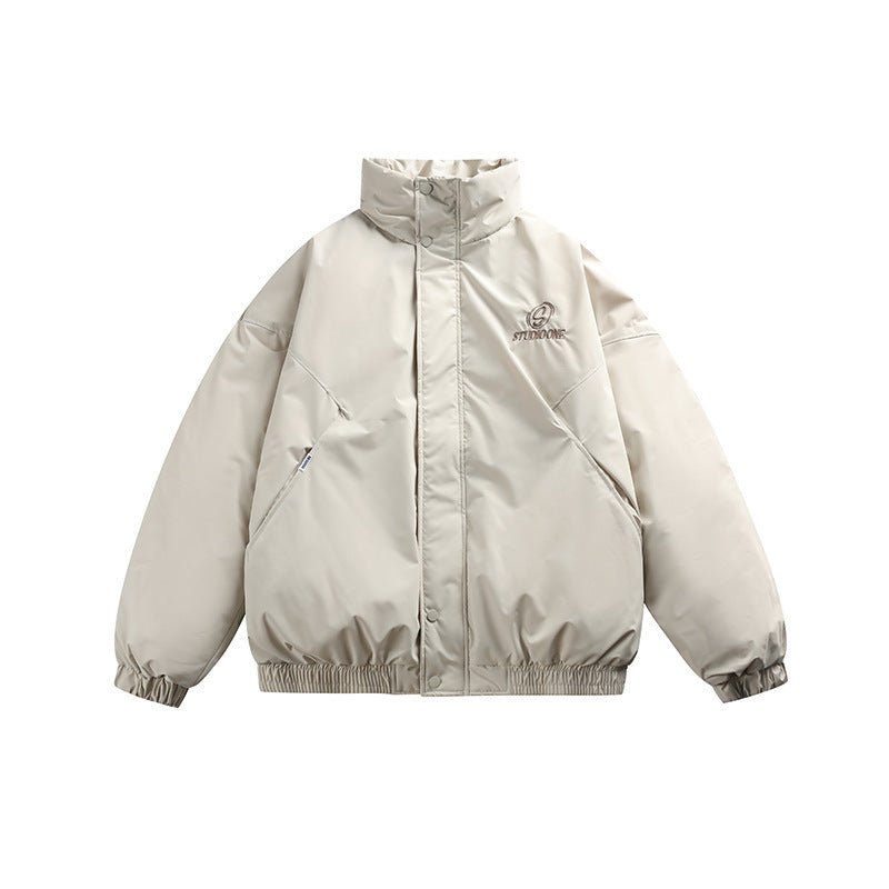 Male Outdoor Loose White Duck Down Jacket - Vital