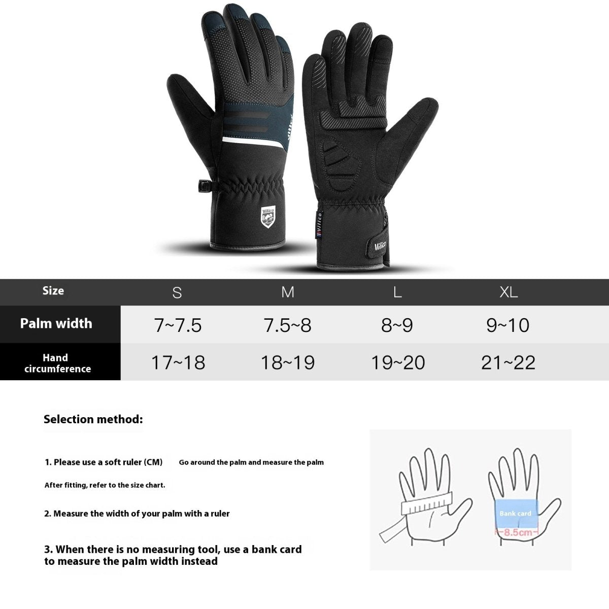 Outdoor Non - slip Velvet Wear - resistant Gloves - Vital