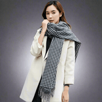 Plaid scarf men's winter women's snood - Vital
