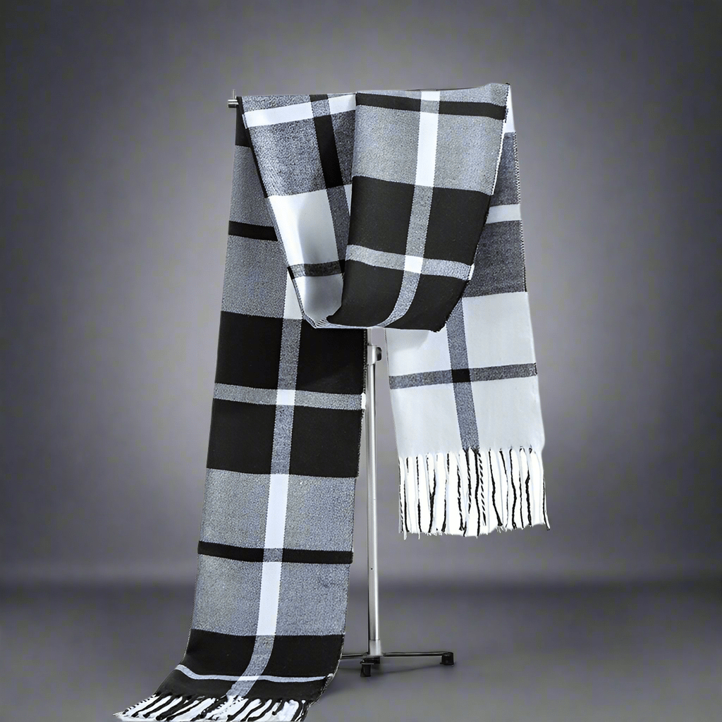 Plaid scarf men's winter women's snood - Vital
