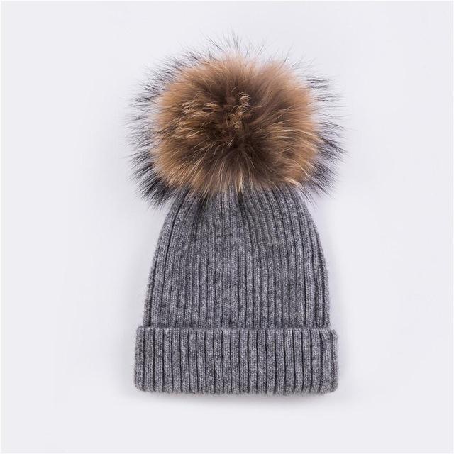 Pompom Beanie Hat - Vital