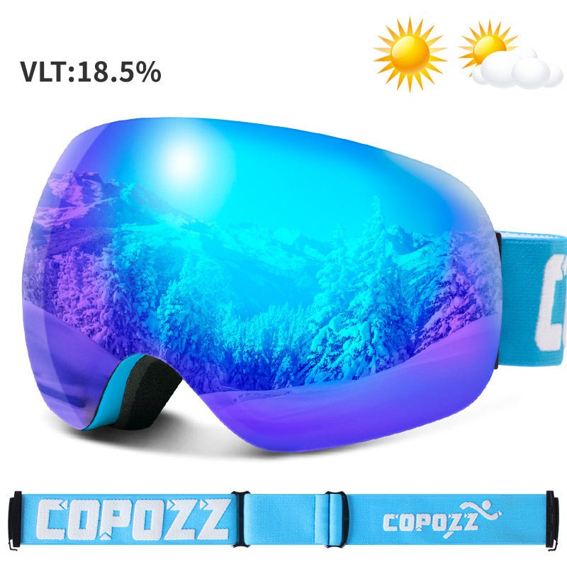 Ski Goggles Men And Women Adult Borderless Goggles - Vital