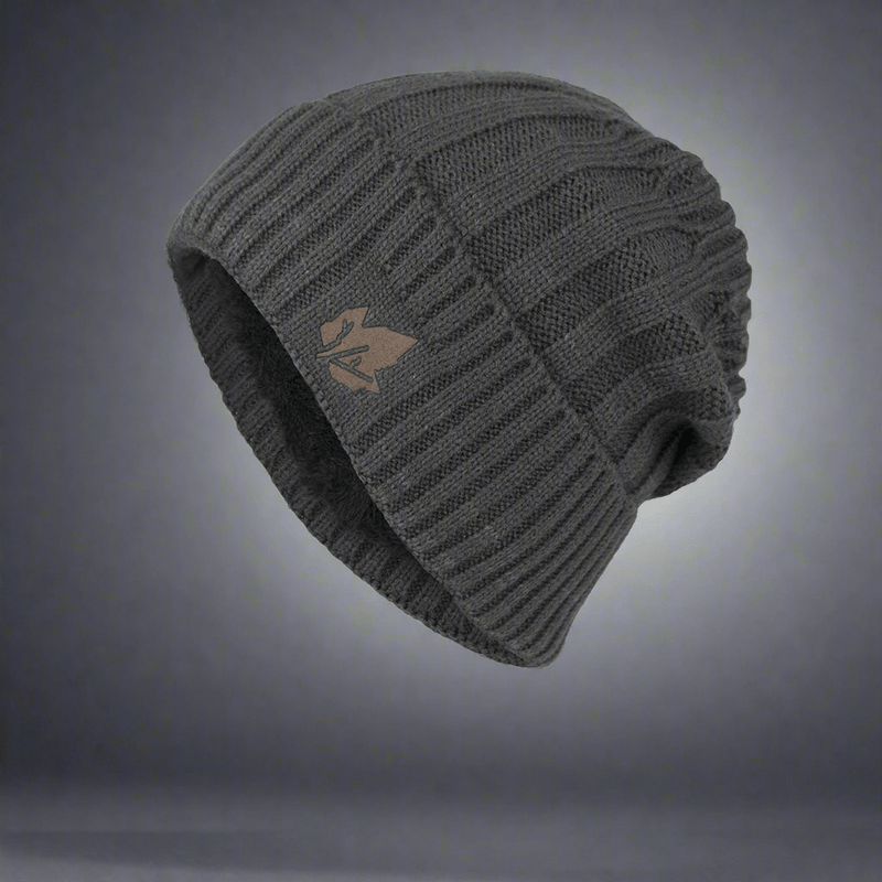 Velvet Short Cuffed Pullover Knitted Beanie Hat - Vital