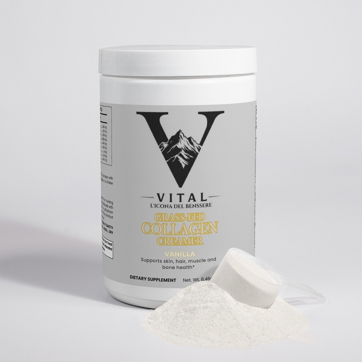 Vital | 100% Grass - Fed Collagen Creamer (Vanilla) - Vital