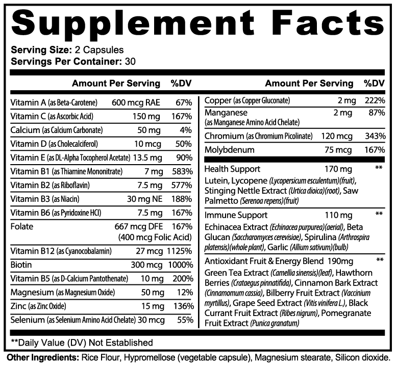 Vital | Complete Multivitamin - Vital
