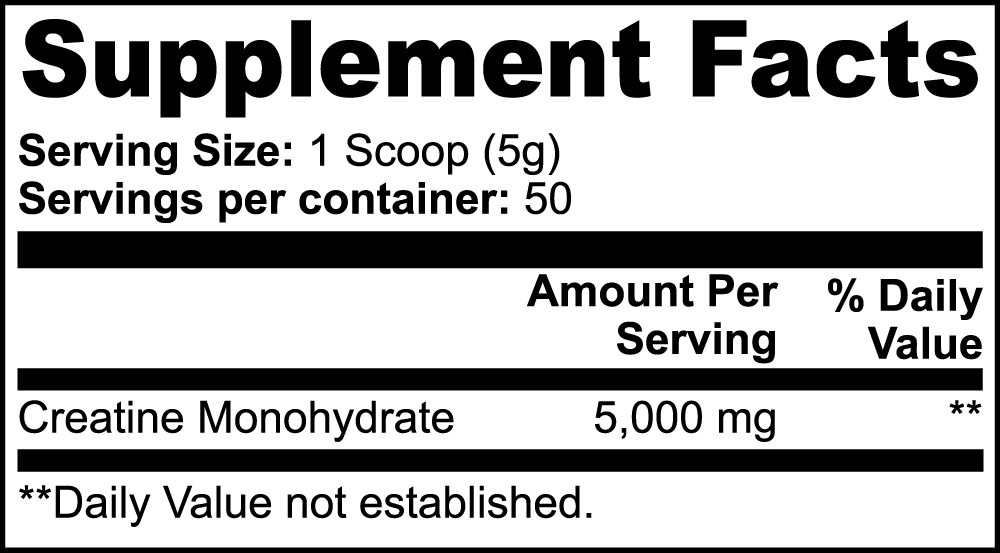 Vital | Creatine Monohydrate - Vital