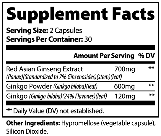 Vital | Ginkgo Biloba + Ginseng - Vital