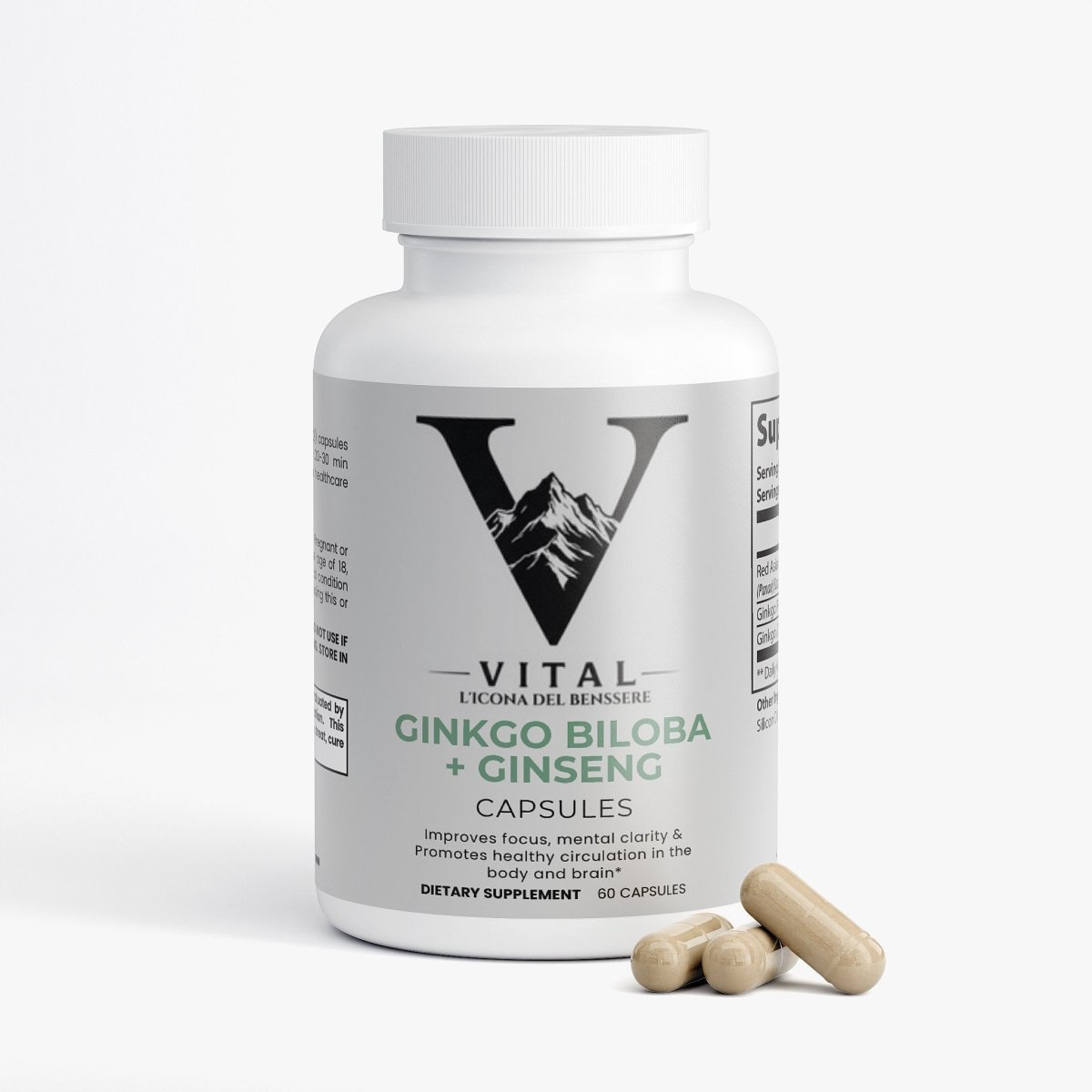 Vital | Ginkgo Biloba + Ginseng - Vital