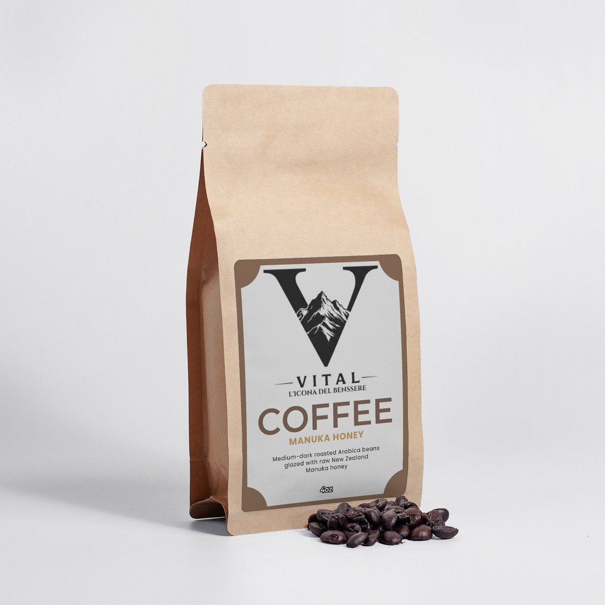 Vital | Manuka Honey Coffee 4oz - Vital