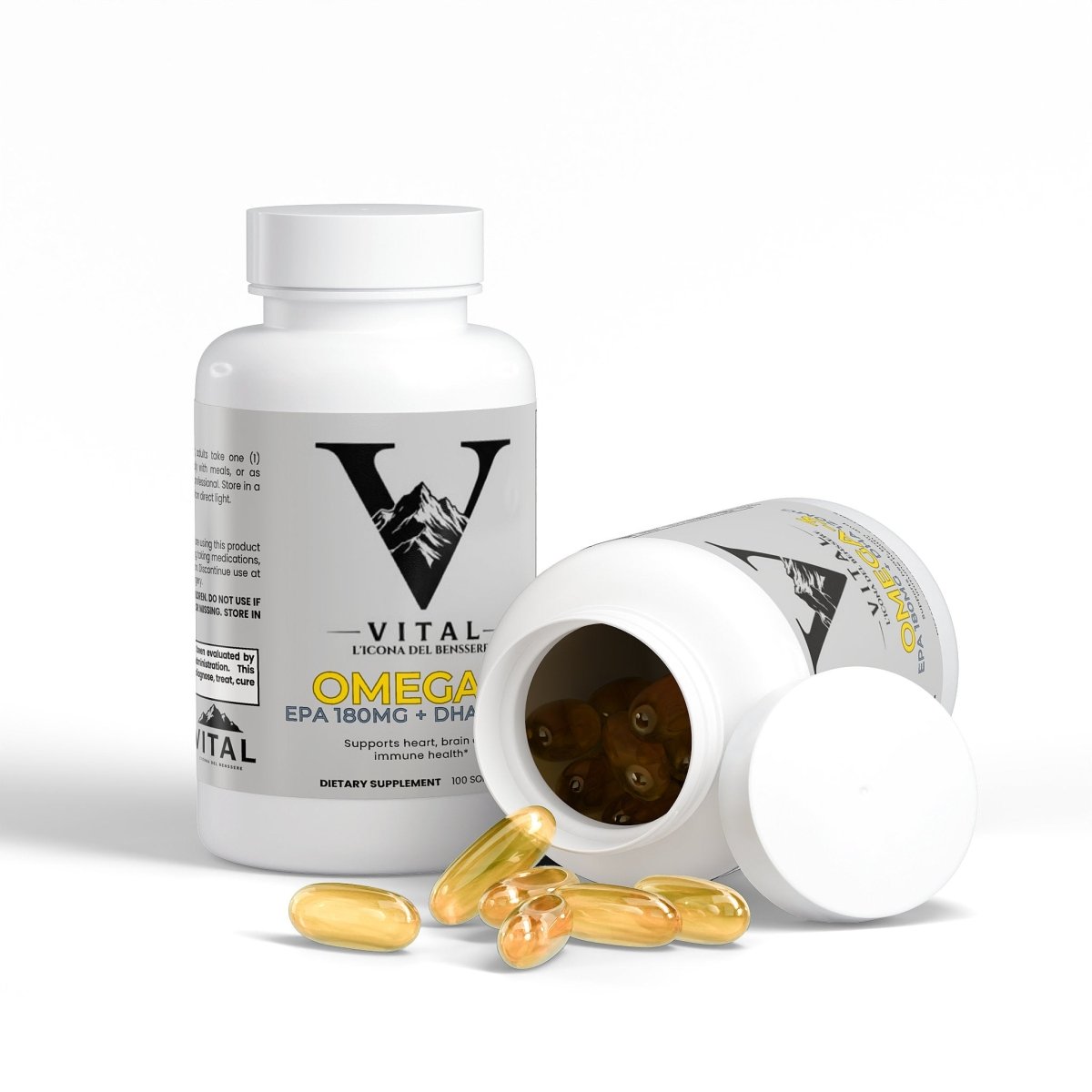 Vital | Omega - 3 EPA 180mg + DHA 120mg - Vital