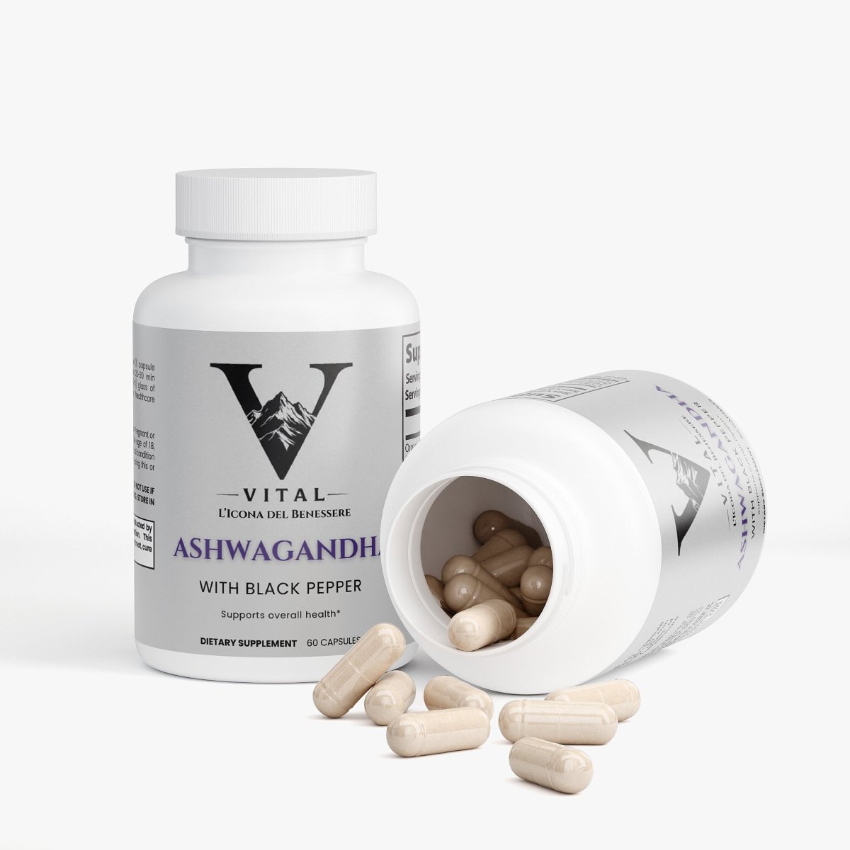 Vital | Organic Ashwagandha with Black Pepper - Vital