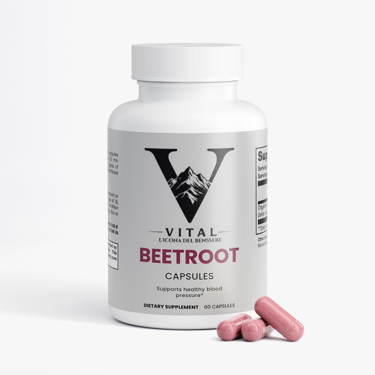 Vital | Organic Beetroot - 60 capsules - Vital