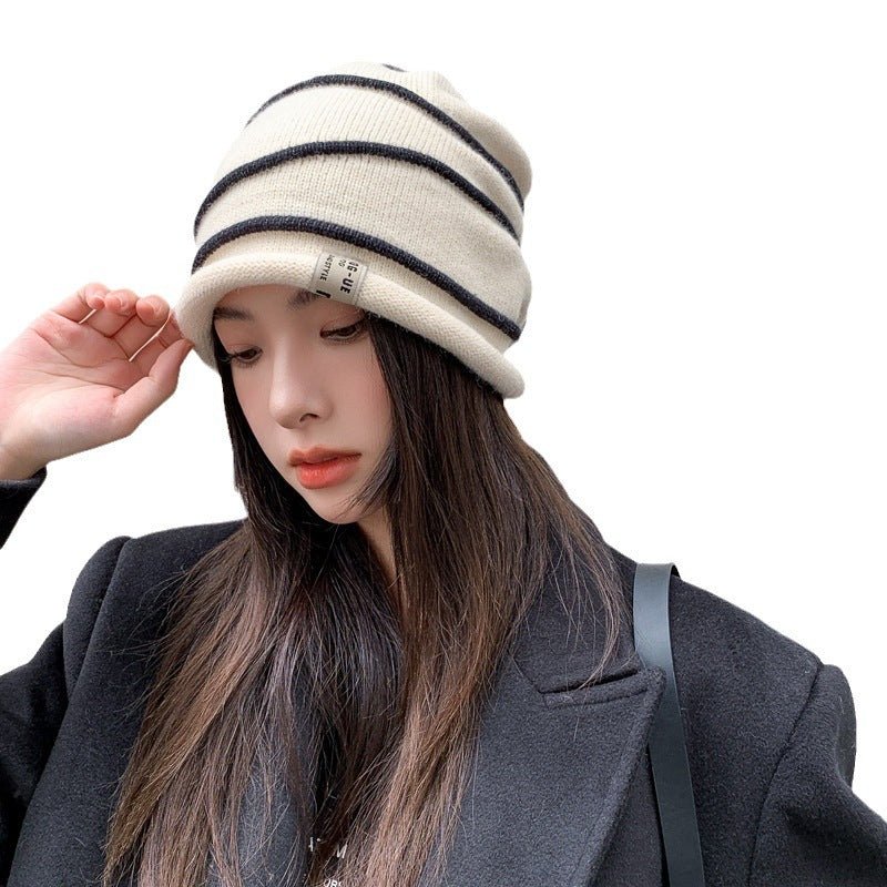 Water Ripple Knitted Beanie - Vital