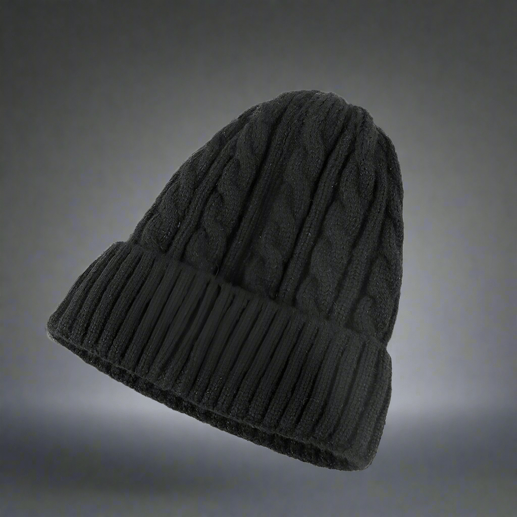 Winter Mohair Women Fleece Knitted Beanie - Vital