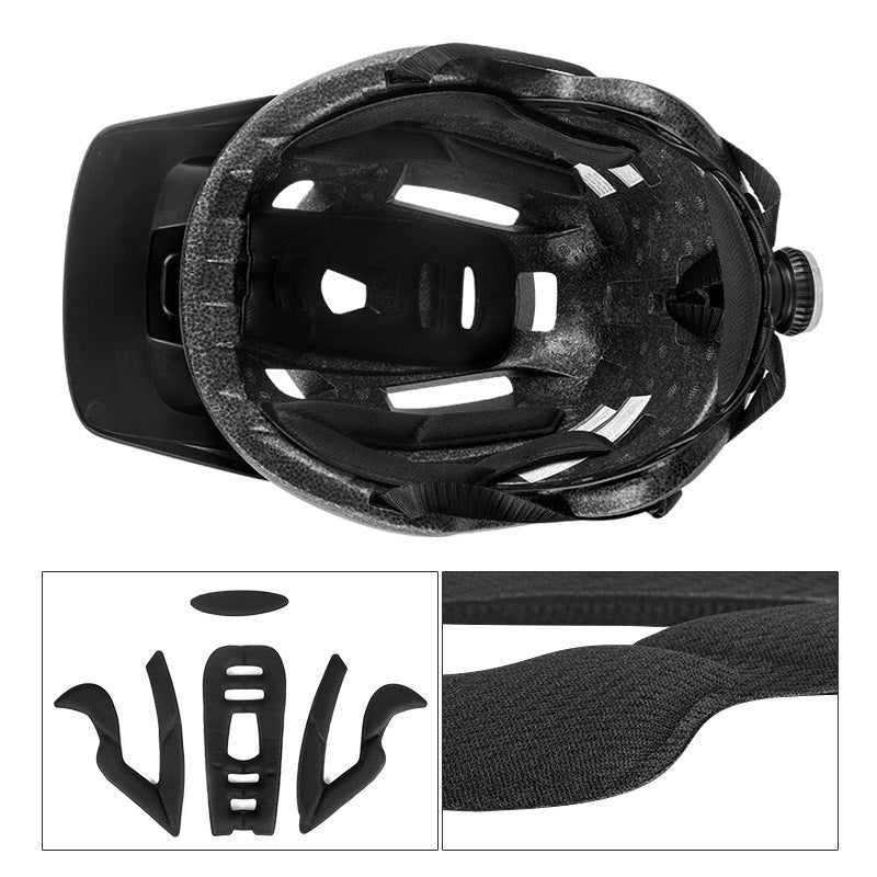 Bicycle helmet, mountain bike, road bike integrated Vital