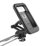 360 Rotatable Waterproof Bicycle Motorcycle Mobile Phone Holder Bike Handlebar Non-slip Clip Stand GPS Mount Bracket Vital