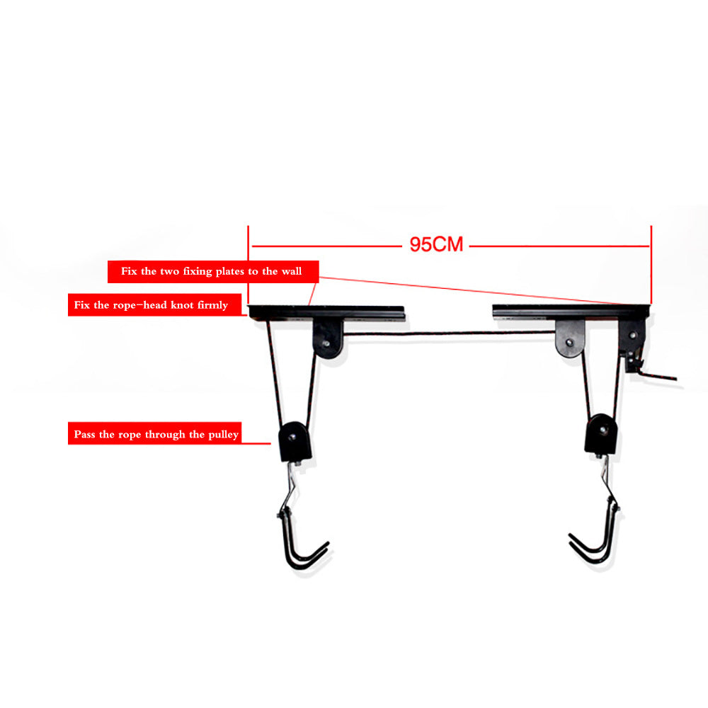 Crane Frame Mountain Bike Hanger Hanging Hook Display Stand Vital