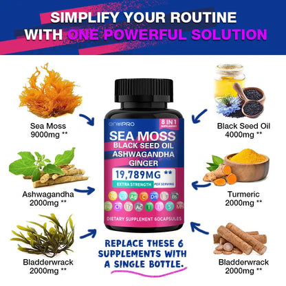 Sea Moss Capsules Vital
