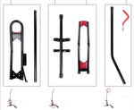 L-shaped Parking Rack Detachable Car Repair Mountain Bike Display Stand Vital