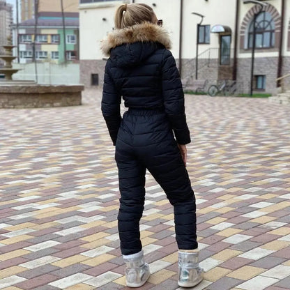 Ladies cotton one-piece ski jumpsuit suit Vital