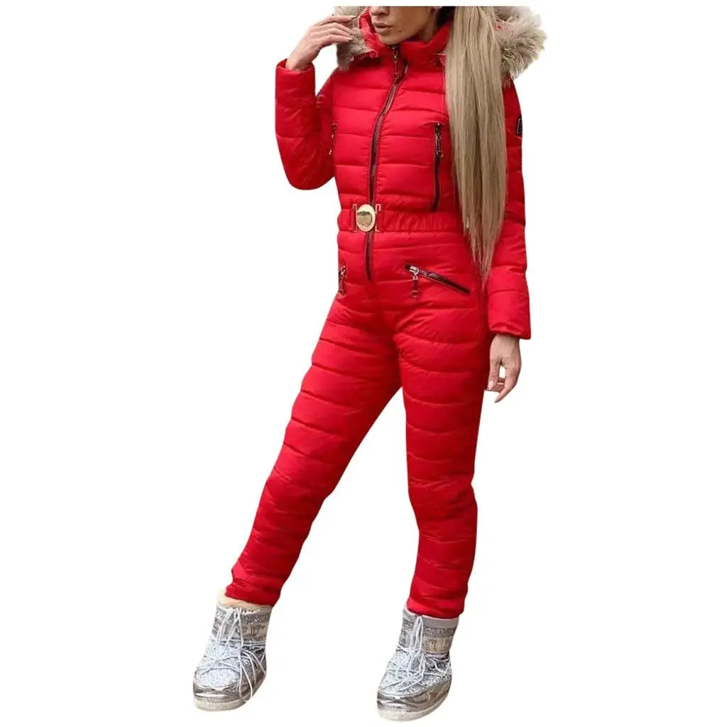 Ladies cotton one-piece ski jumpsuit suit Vital