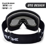 Double - layer anti - fog ski goggles, - Vital