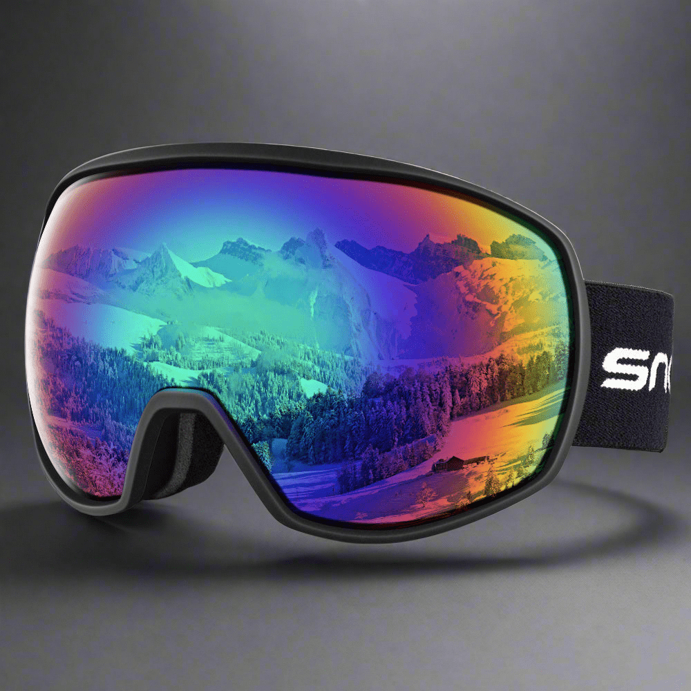 Double - layer anti - fog ski goggles, - Vital