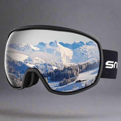 Double - layer anti - fog ski goggles, - Vital