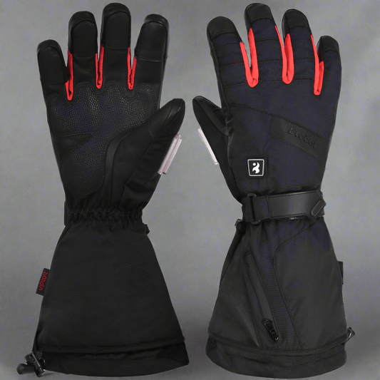 Heated Sheepskin ski Gloves - Vital