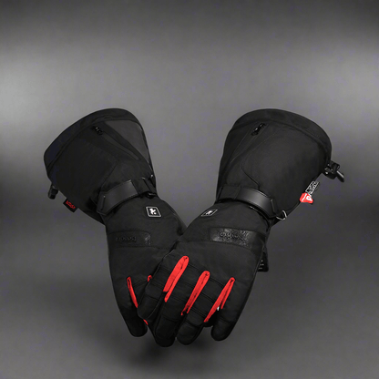Heated Sheepskin ski Gloves - Vital