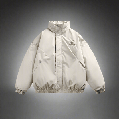Male Outdoor Loose White Duck Down Jacket - Vital