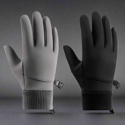 Men's Outdoor Windproof Cycling Velvet Padded Gloves - Vital