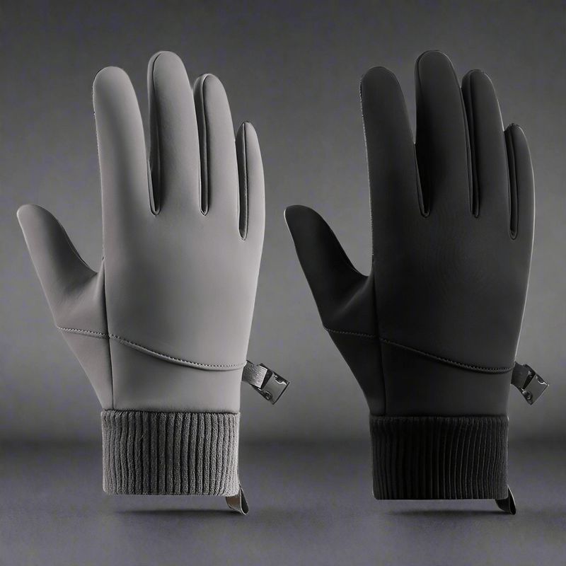 Men's Outdoor Windproof Cycling Velvet Padded Gloves - Vital