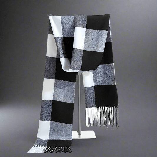 Plaid scarf men's winter women's snood - Vital