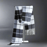 Plaid scarf men's winter women's snood - Vital