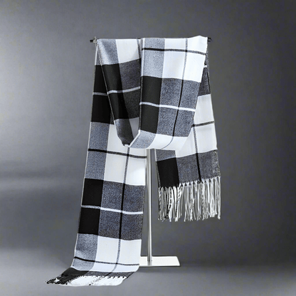 Plaid scarf men's winter women's snood - Vital