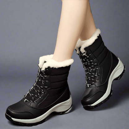 Plus velvet high - top women's shoes waterproof snow boots - Vital