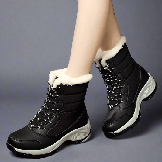 Plus velvet high - top women's shoes waterproof snow boots - Vital