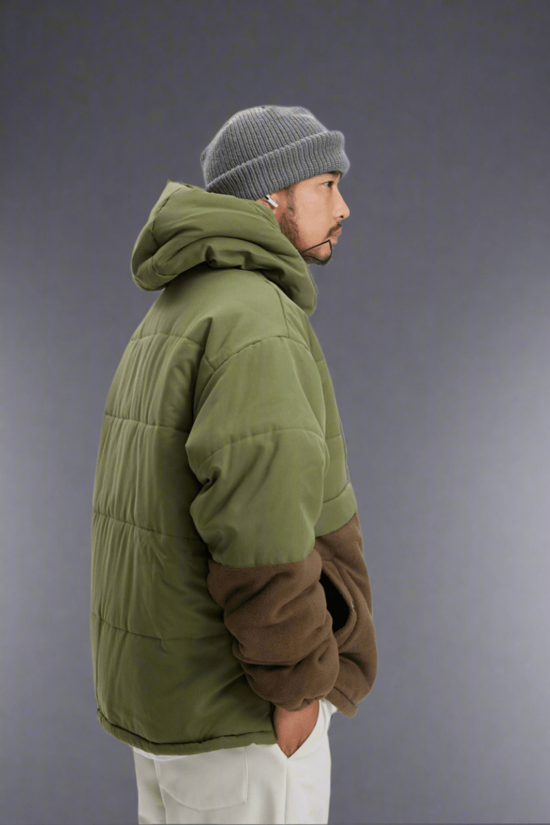 Sherpa Puffer Jacket - Vital