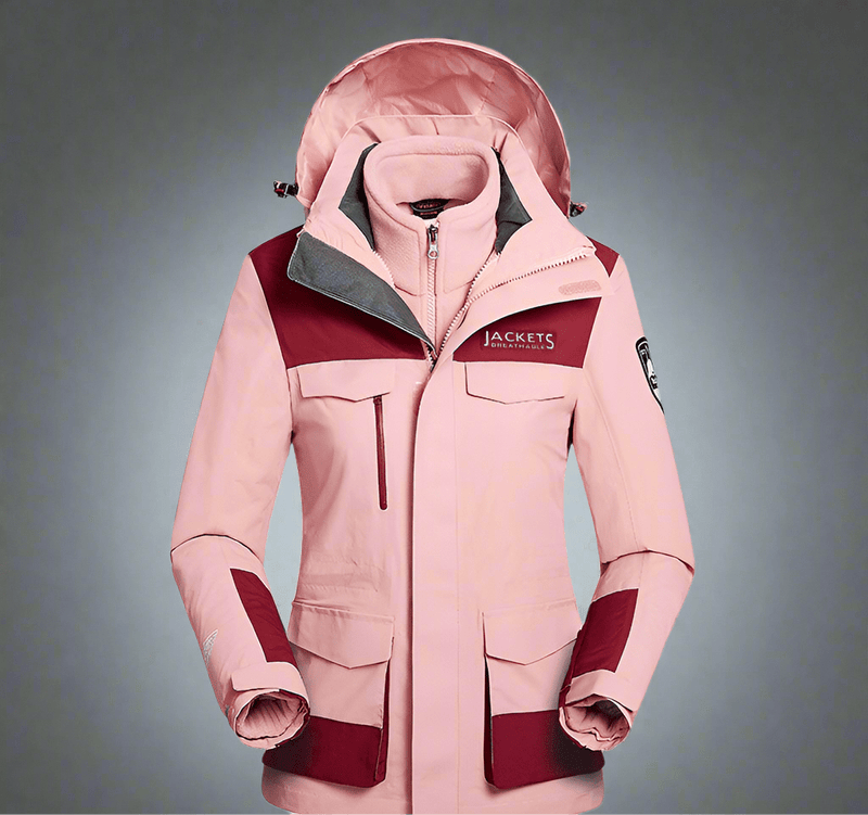 Soft shell ski jacket windproof, waterproof for Men and women - Vital