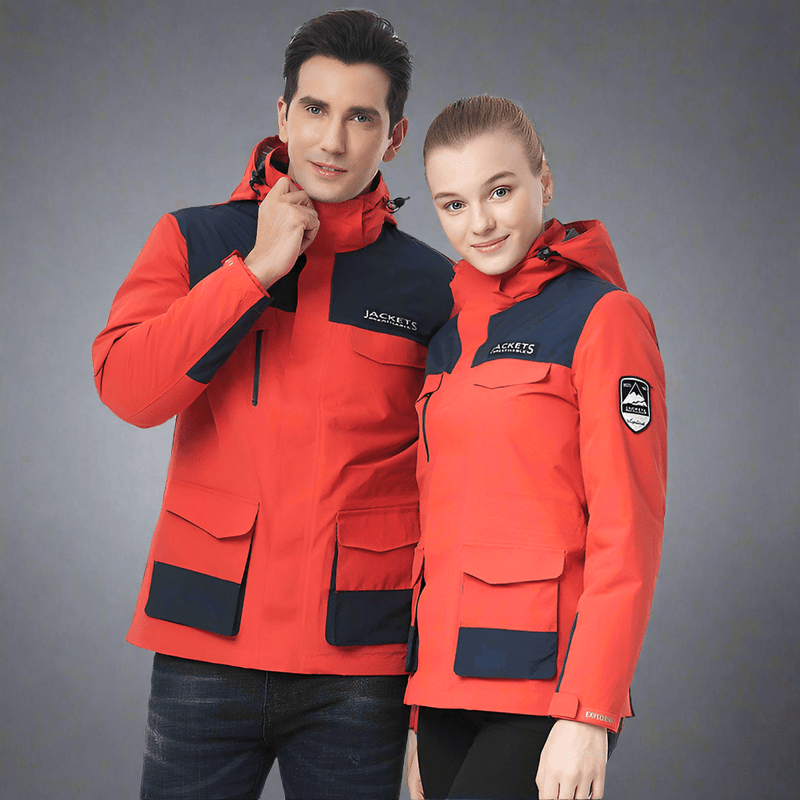 Soft shell ski jacket windproof, waterproof for Men and women - Vital