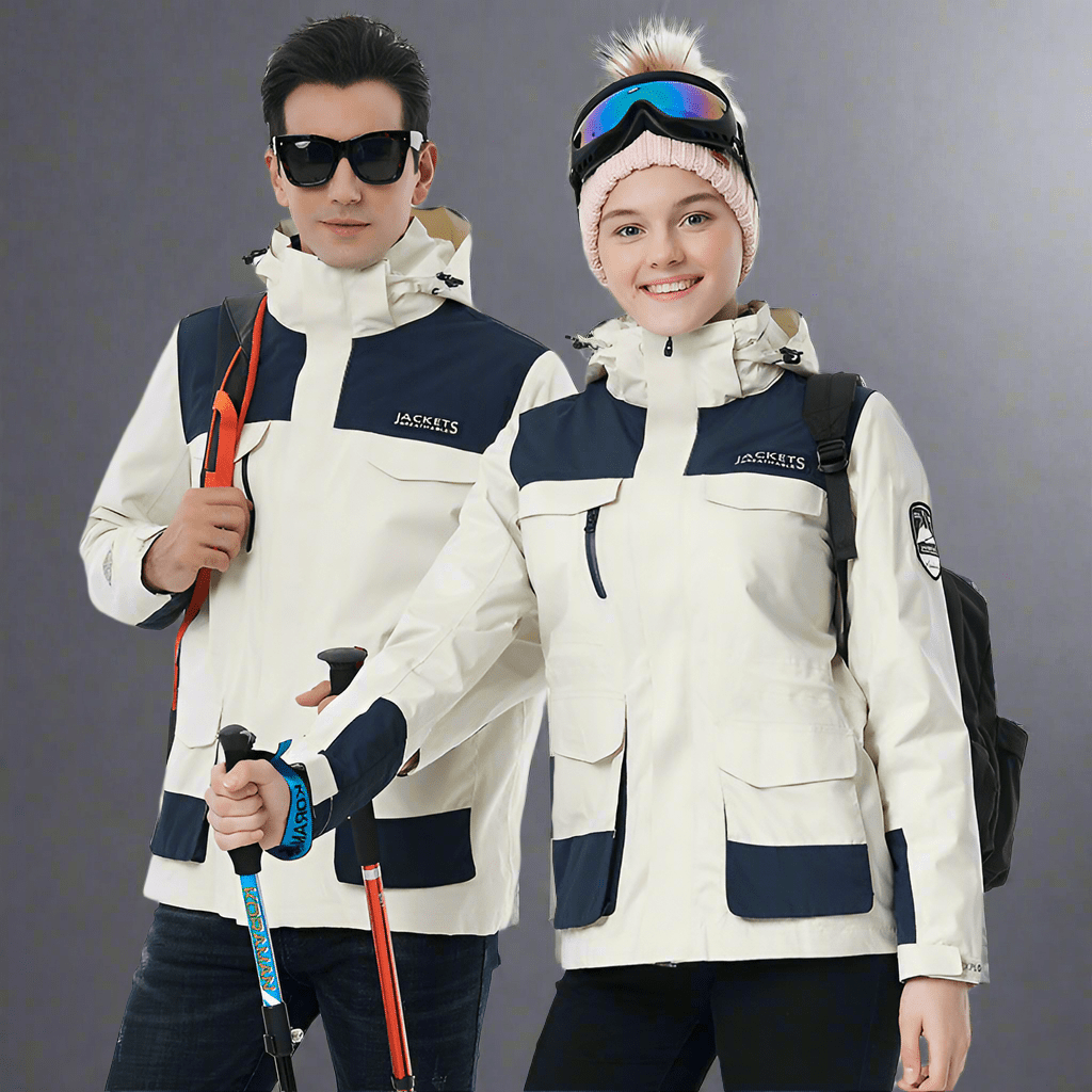 Soft shell ski jacket windproof, waterproof for Men and women - Vital