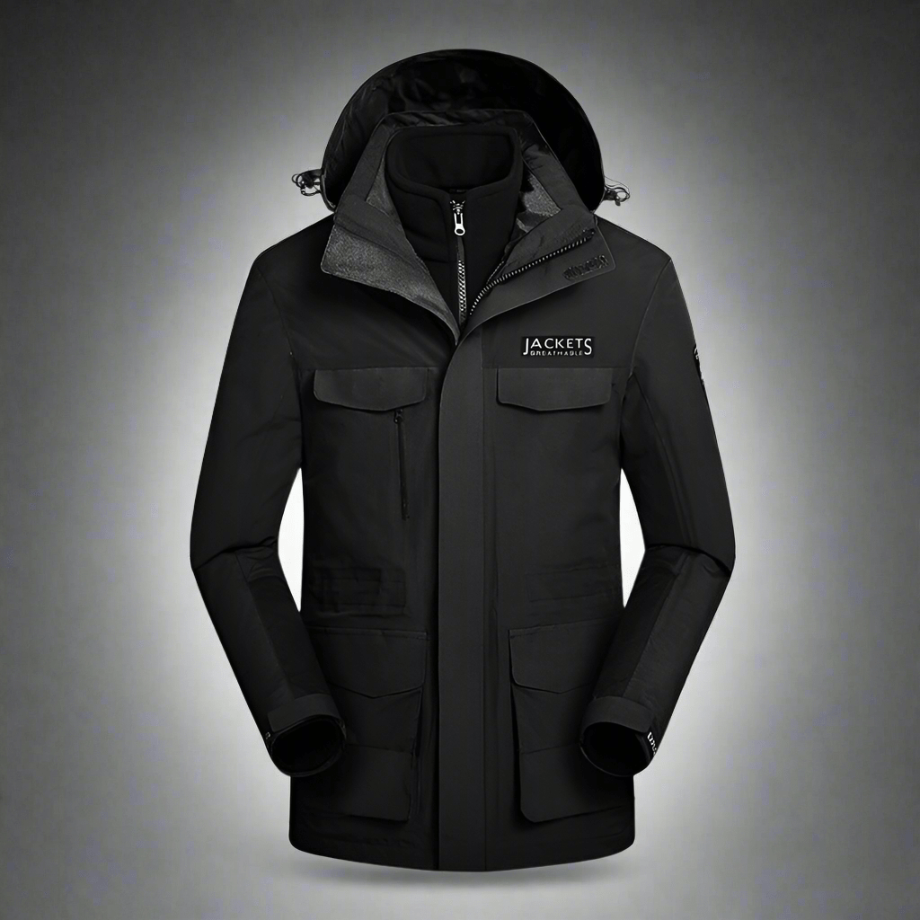Soft shell ski jacket windproof, waterproof for Men and women - Vital