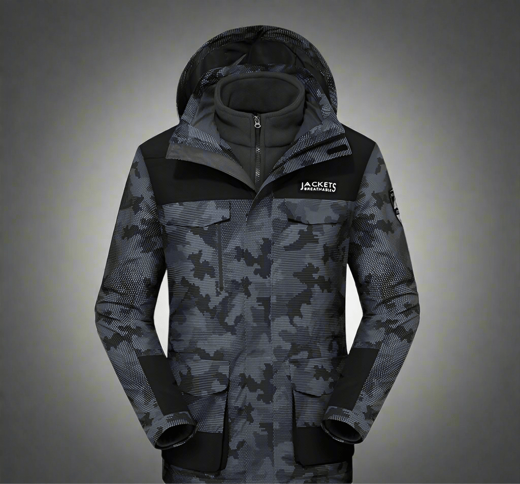 Soft shell ski jacket windproof, waterproof for Men and women - Vital